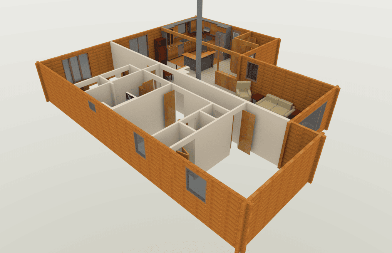 Home isometric view