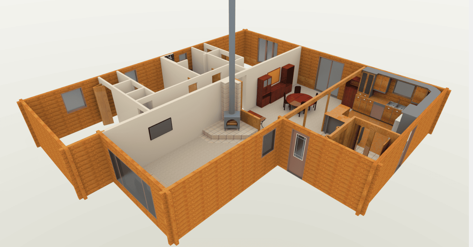 Home isometric right